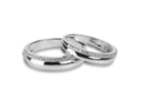 Bague argent avec oxydes de zirconium pour noël, les bijoux de fête en argent Bague argent