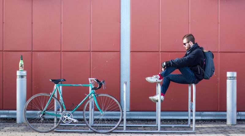 style pour aller en ville à vélo