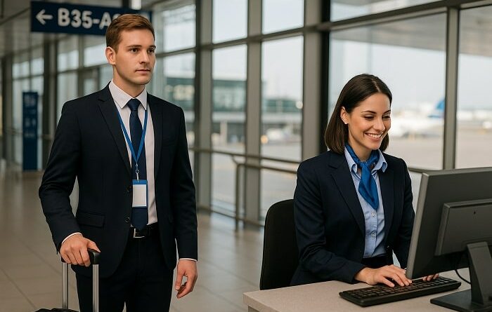 Agent d’accueil aéroportuaire vs agent d’escale