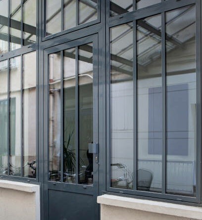 Porte-fenêtre alu