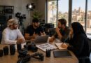 Équipe d’une société de production audiovisuelle en Oman