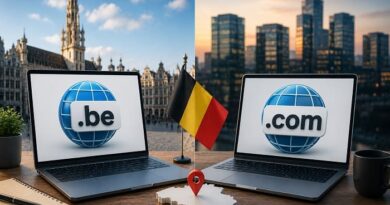 Comparaison entre les extensions .be et .com pour le SEO en Belgique